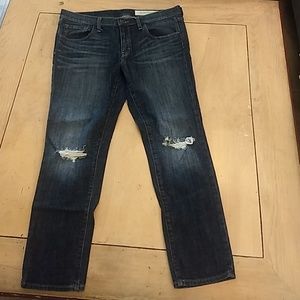 Treasure and Bond Skinny boyfriend ankle jeans